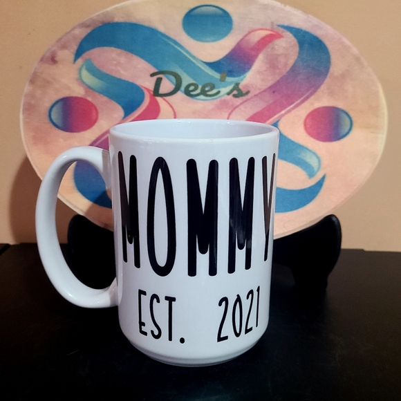 Daddy & Mommy est.... 15oz mugs - Picture 2 of 2
